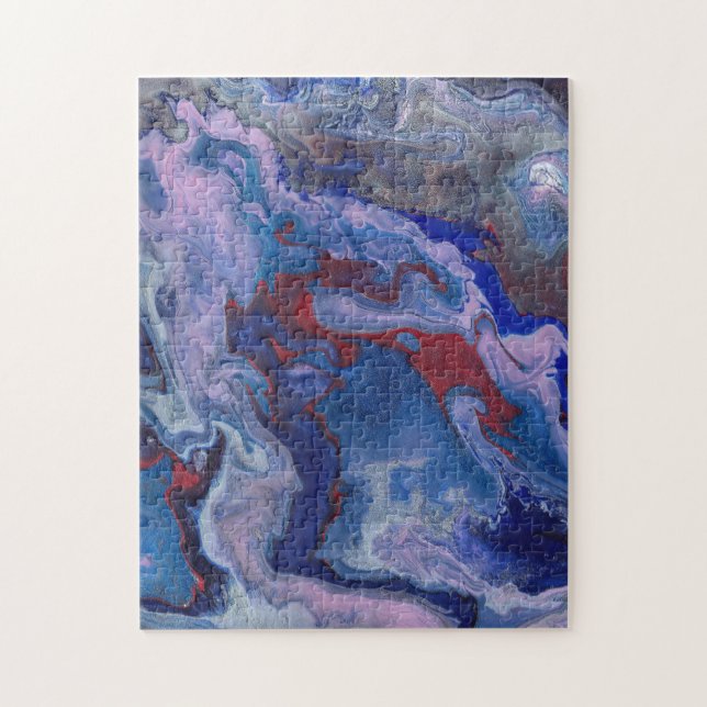 Quebra-cabeça de Abstrato de fita (Vertical)