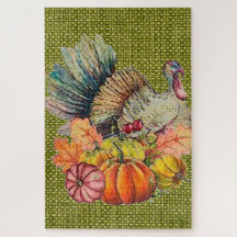 Quebra-cabeça de Ação de Graças à Turquia