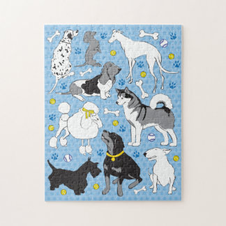 quebra-cabeça de anéis de cães 11x14 para Pessoas 