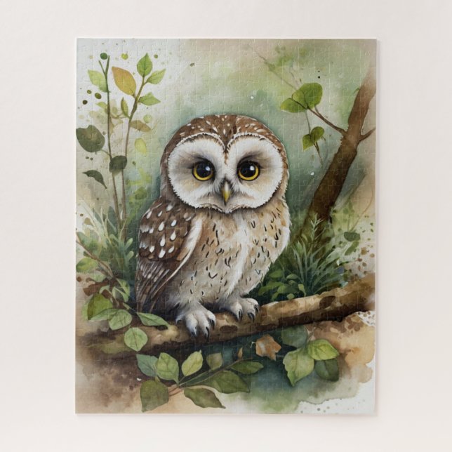 Quebra-cabeça de Animais da Floresta (Vertical)