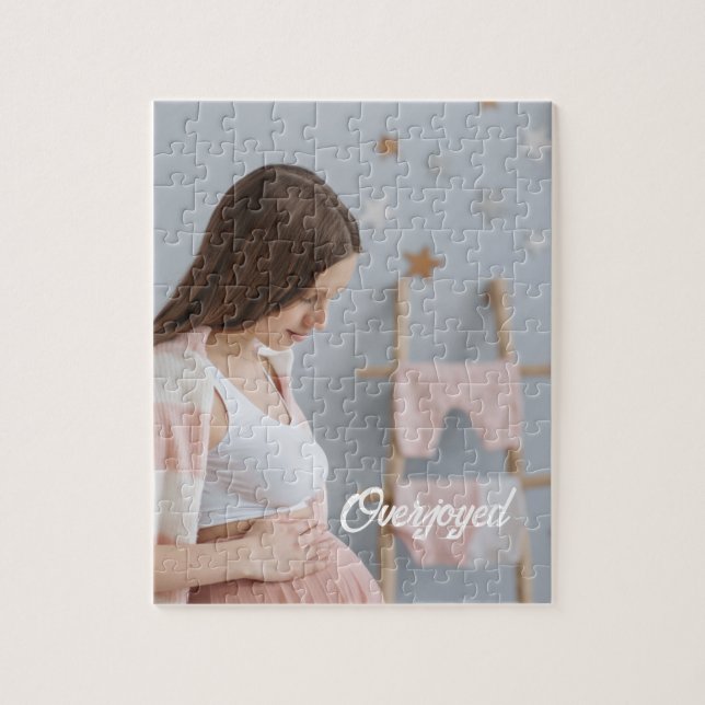 Quebra-cabeça de Anúncio de Bebê (Vertical)