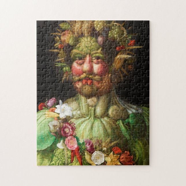 Quebra-cabeça de Arcimboldo Rudolf II (Vertical)