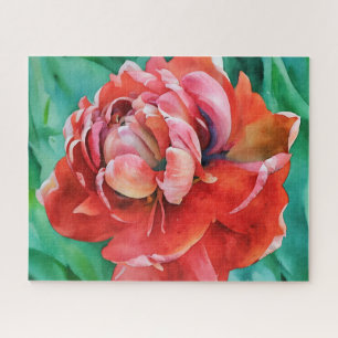 Quebra-cabeça de Arte com Flor Duplo Petal da Tuli