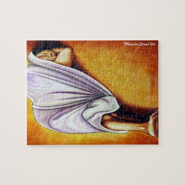 Quebra-cabeça de Arte de Rua Mexicana (Horizontal)