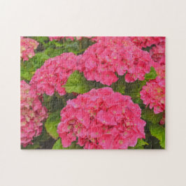 Quebra-cabeça de Arte do Jardim de Flores Rosa Hyd