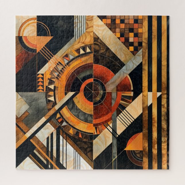 Quebra-cabeça de Arte em Vidro Pintado (Vertical)