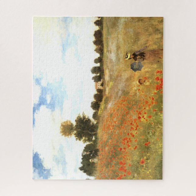 Quebra-cabeça de Arte Fina, "Campo de Papoulas" po (Vertical)