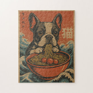Quebra-cabeça de Arte Japonês Vintage Ramen do Bul