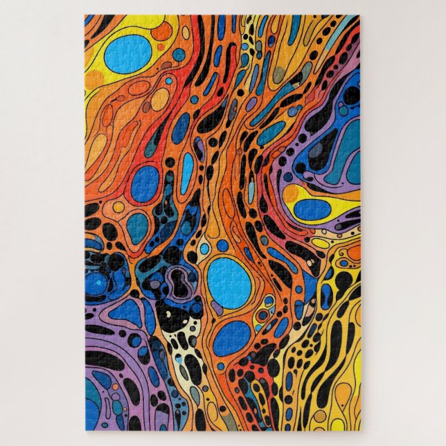 Quebra-cabeça de Arte Moderna (Vertical)