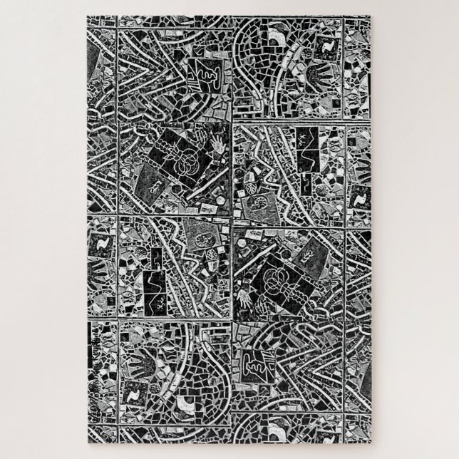 QUEBRA-CABEÇA DE ARTE MODERNA MAIS DIFÍCIL DO MUND (Vertical)