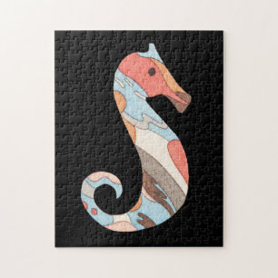 Quebra-cabeça de Arte Única - Cavalo Marinho nº 2