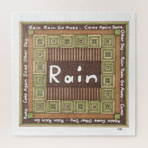 Quebra-cabeça de Arte Única - Chuva