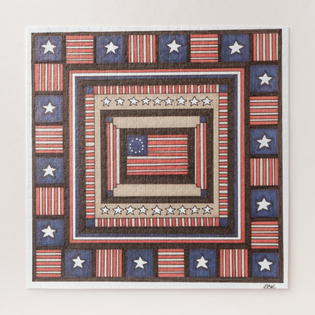 Quebra-cabeça de Arte Única - Sinalizador de Tempo (Vertical)