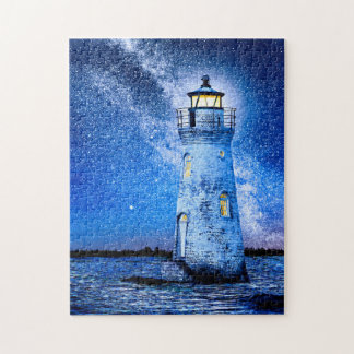 Quebra-cabeça de Artes do Farol da Ilha de Cockspu