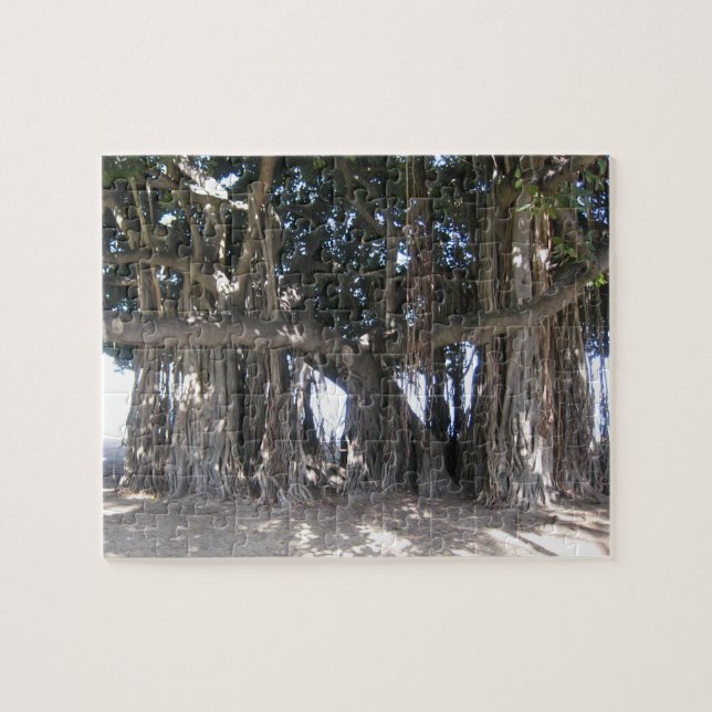 Quebra-cabeça de Árvore de Banyan havaiano (Horizontal)