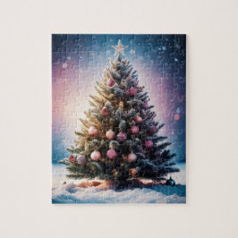 Quebra-cabeça de Árvore Natal