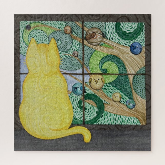 Quebra-cabeça de Aves Planetárias (Vertical)