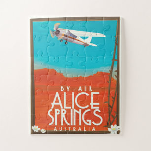 Quebra-cabeça De avião - Alice Springs Austrália