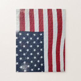Quebra-cabeça de bandeira americana