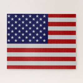 Quebra-cabeça de bandeira americana