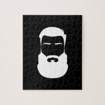 Quebra-cabeça de barba branca