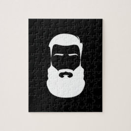 Quebra-cabeça de barba branca