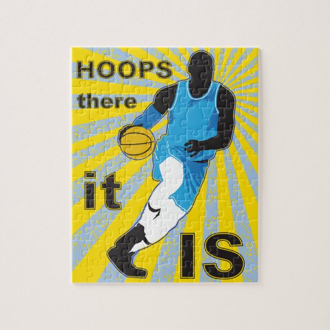 quebra-cabeça de basquete 8x10 para crianças daltô (Vertical)