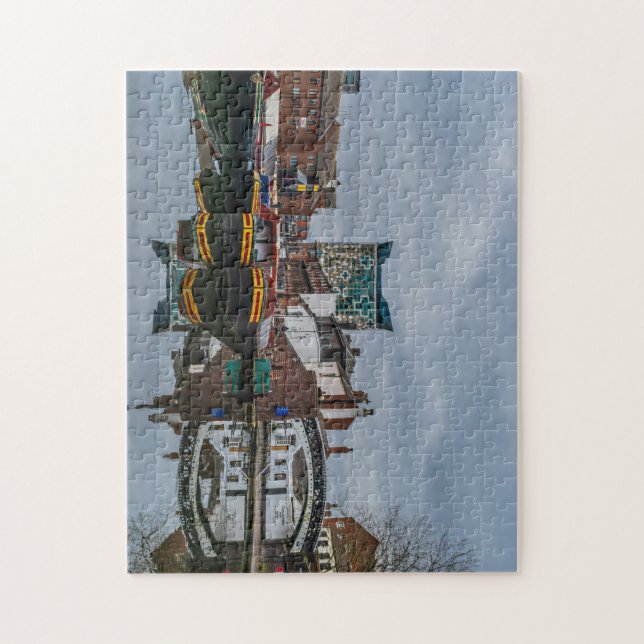 Quebra-cabeça de Birmingham da bacia da rua do gás (Vertical)