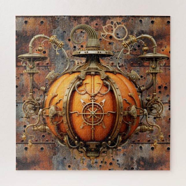 Quebra-cabeça de Bombeiros Steampunk (Vertical)