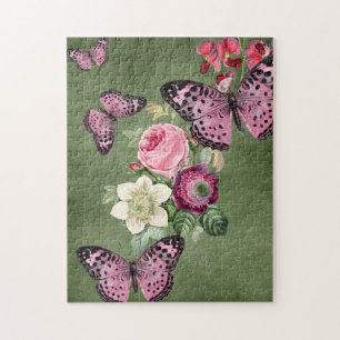 Quebra-cabeça de borboleta