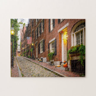Quebra-cabeça de Boston - Acorn Street, Beacon Hil