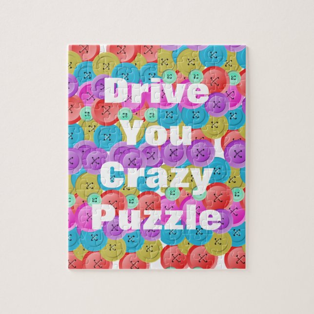 Quebra-cabeça de botões multicoloridos (Vertical)