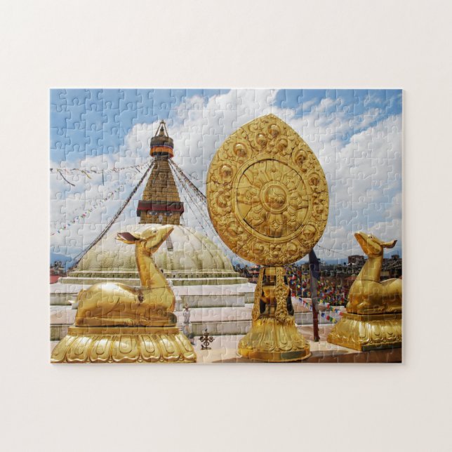 Quebra-cabeça de Boudhanath Catmandu (Horizontal)