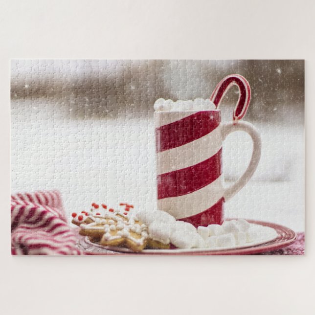 Quebra-cabeça de cacau (Horizontal)