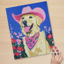 Quebra-cabeça de Cachorro de Pré-Disquete