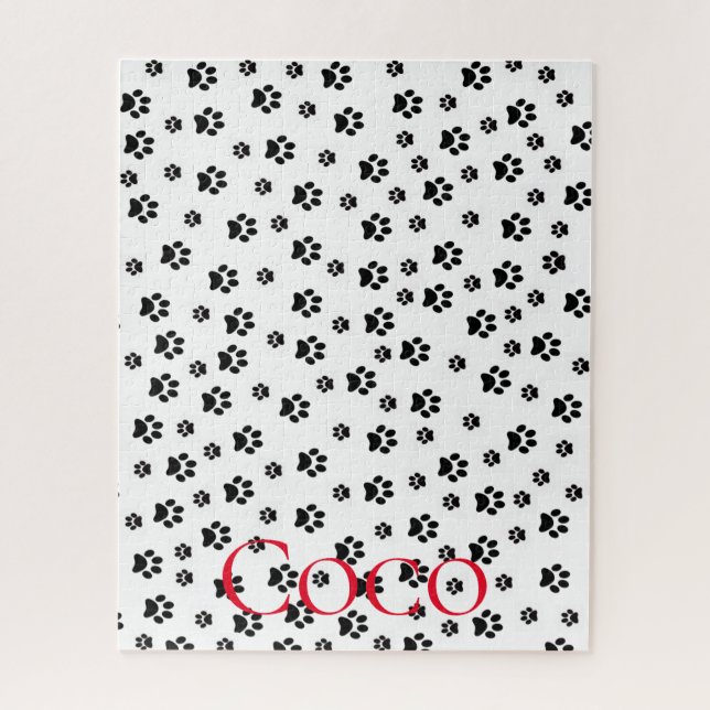 Quebra-cabeça de Cães de Gato (Vertical)