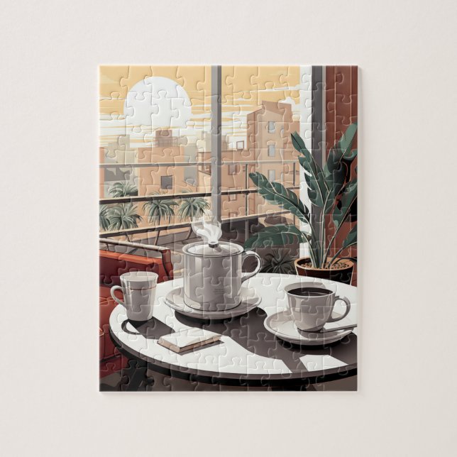 Quebra-cabeça de café da manhã (Vertical)