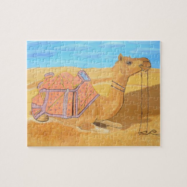 Quebra-cabeça de Camel árabe (Horizontal)