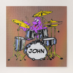 Quebra-cabeça de Cartoon: Poco de Octopus Musical.