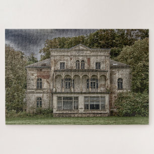 quebra-cabeça de casa assombrada