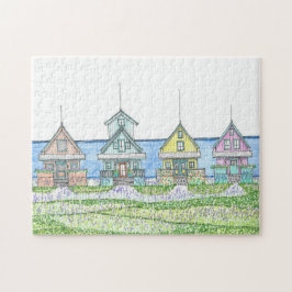 Quebra-cabeça de Casas de Praia
