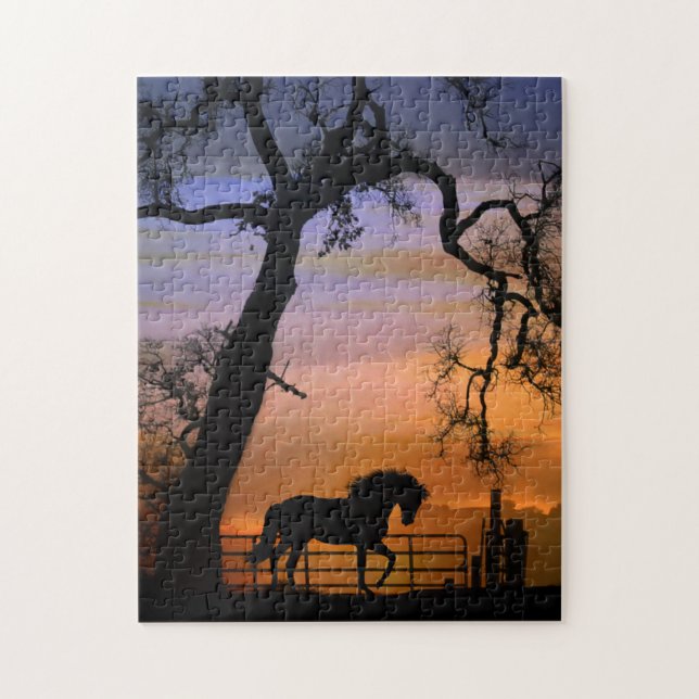 Quebra-cabeça de Cavalo bonito (Vertical)