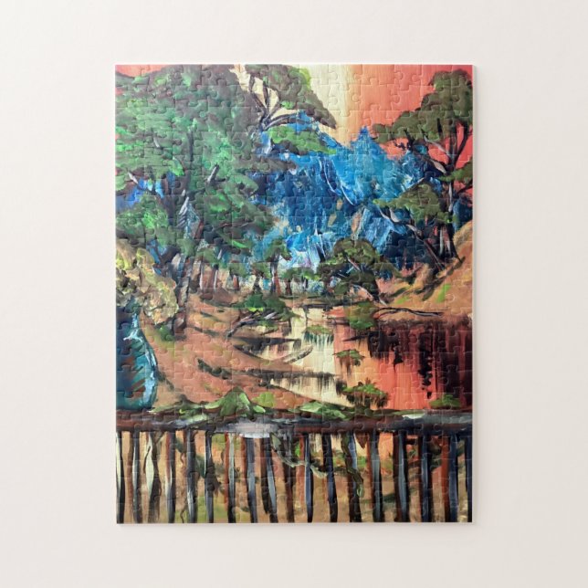 Quebra-cabeça de Cena Sunset (Vertical)