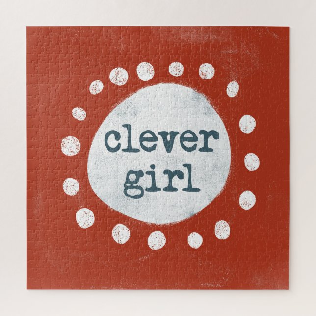 Quebra-cabeça de Clever Girl Jigsee (Vertical)