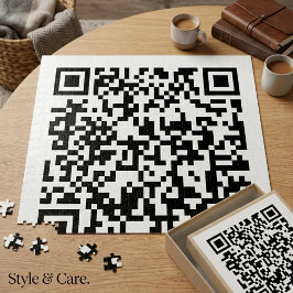 Quebra-cabeça de Código QR – Adicione Apenas o Seu