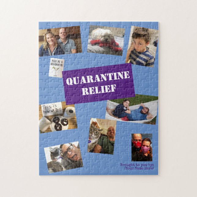 Quebra-cabeça de Colagem de Fotografias - Diversão (Vertical)