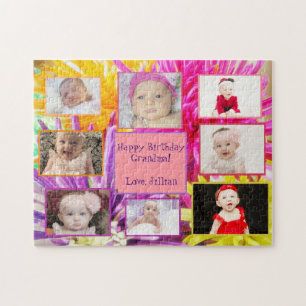 Quebra-cabeça de Colagem de Fotos Colorida