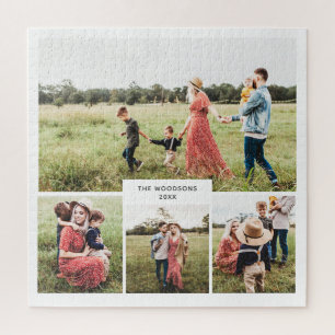Quebra-cabeça de colagem de fotos personalizadas d