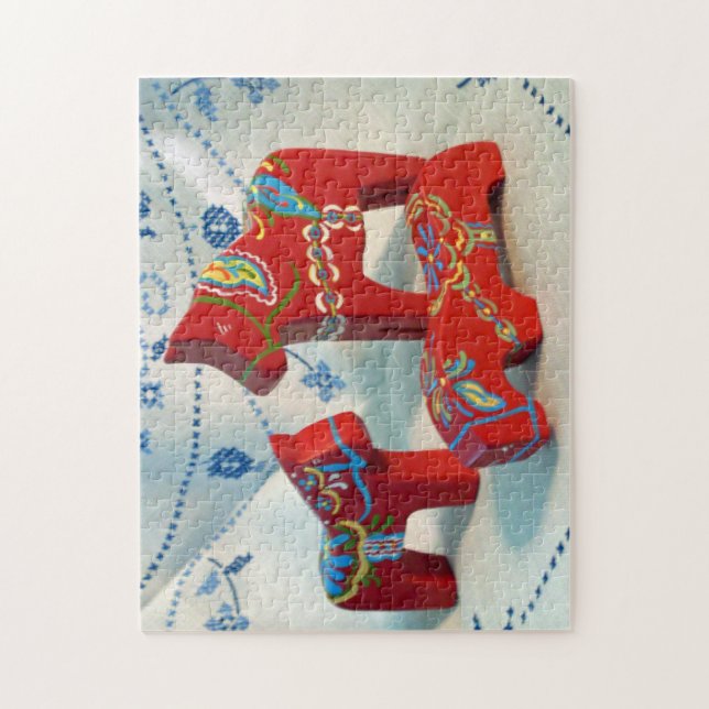 Quebra-cabeça de Coleção de Cavalos Dala (Vertical)