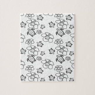 Quebra-cabeça de Coloração de Padrão Havaiano